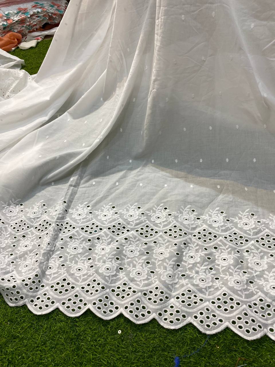 Most Premium Border Hakoba Chikankari