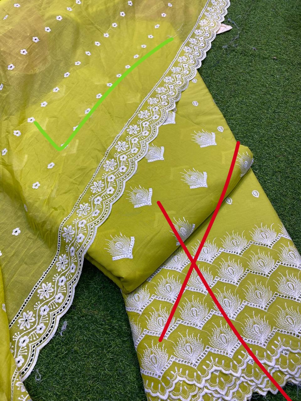 (Dupatta Only) Premium Pure Mulmul Cotton Dupatta