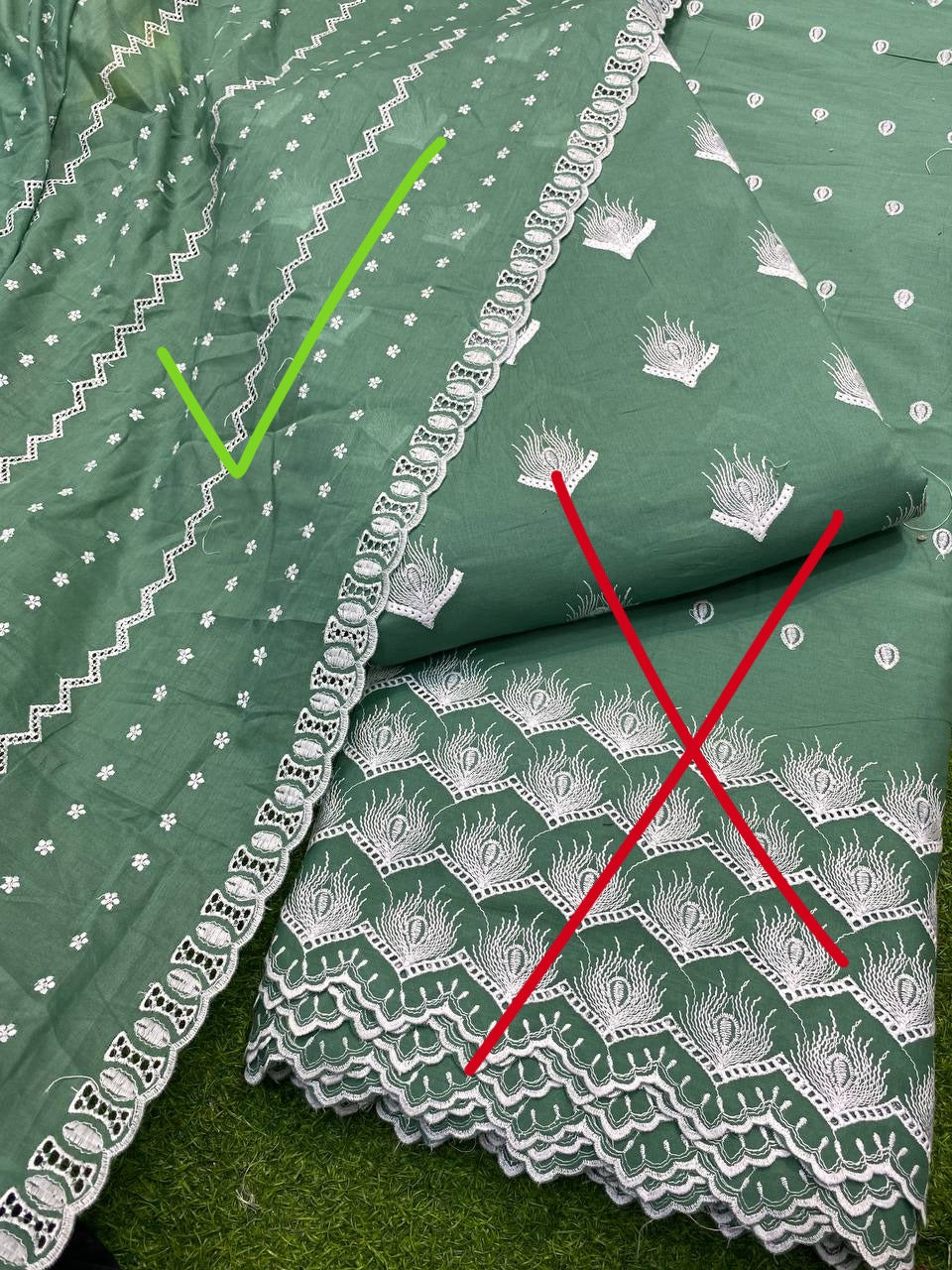 (Dupatta Only) Premium Pure Mulmul Cotton Dupatta