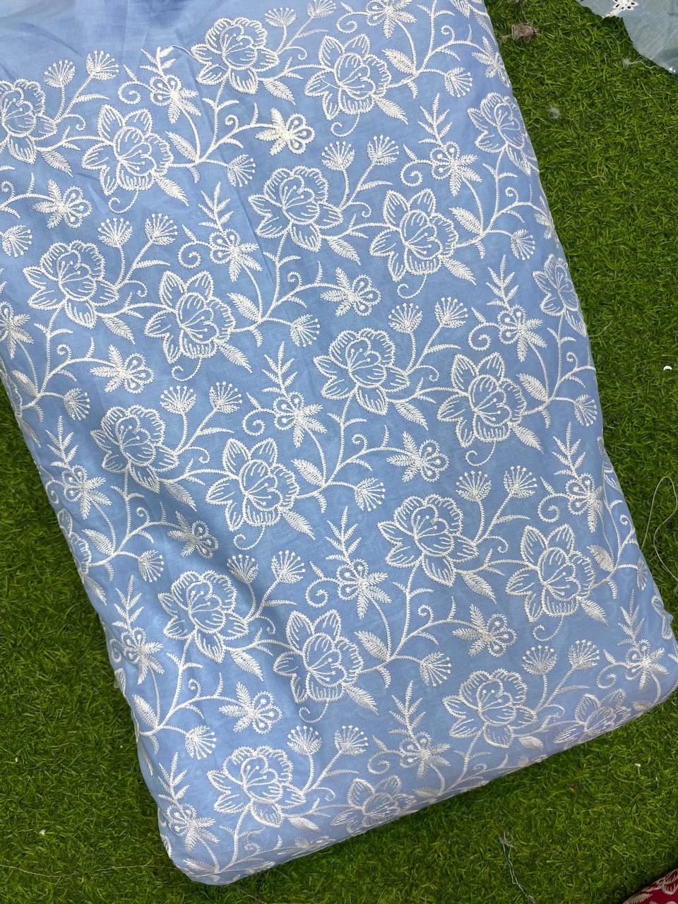 Most Premium Cotton Quality 80*80 With Fine Threads Embroidery