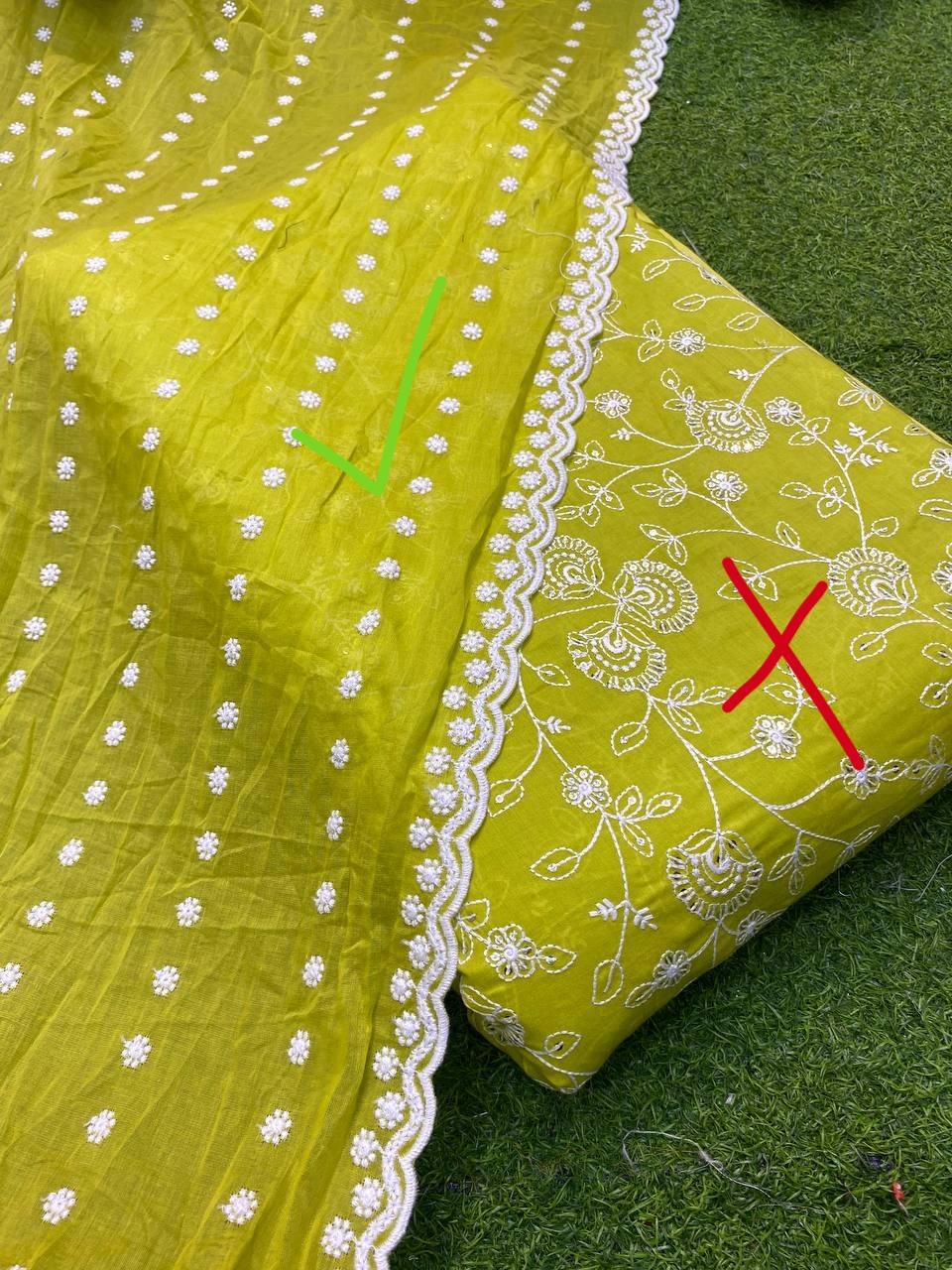 (Only Dupatta) Most Premium Quality Of Pure Mulmul Cotton Dupatta