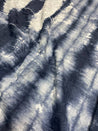 Most Premium Shibori Printed On Hakoba Chikankari Cotton Fabric - Big WIDTH!!