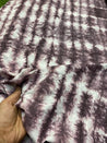 Most Premium Shibori Printed On Hakoba Chikankari Cotton Fabric - Big WIDTH!!