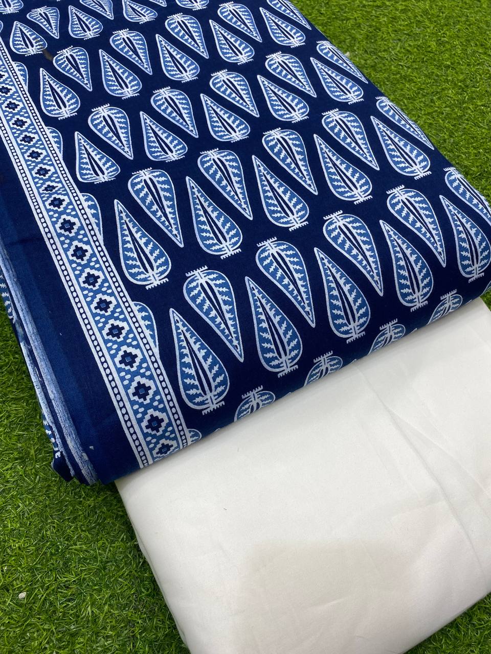 Most Premium Pure Cotton 80*80 Suit With Bottom