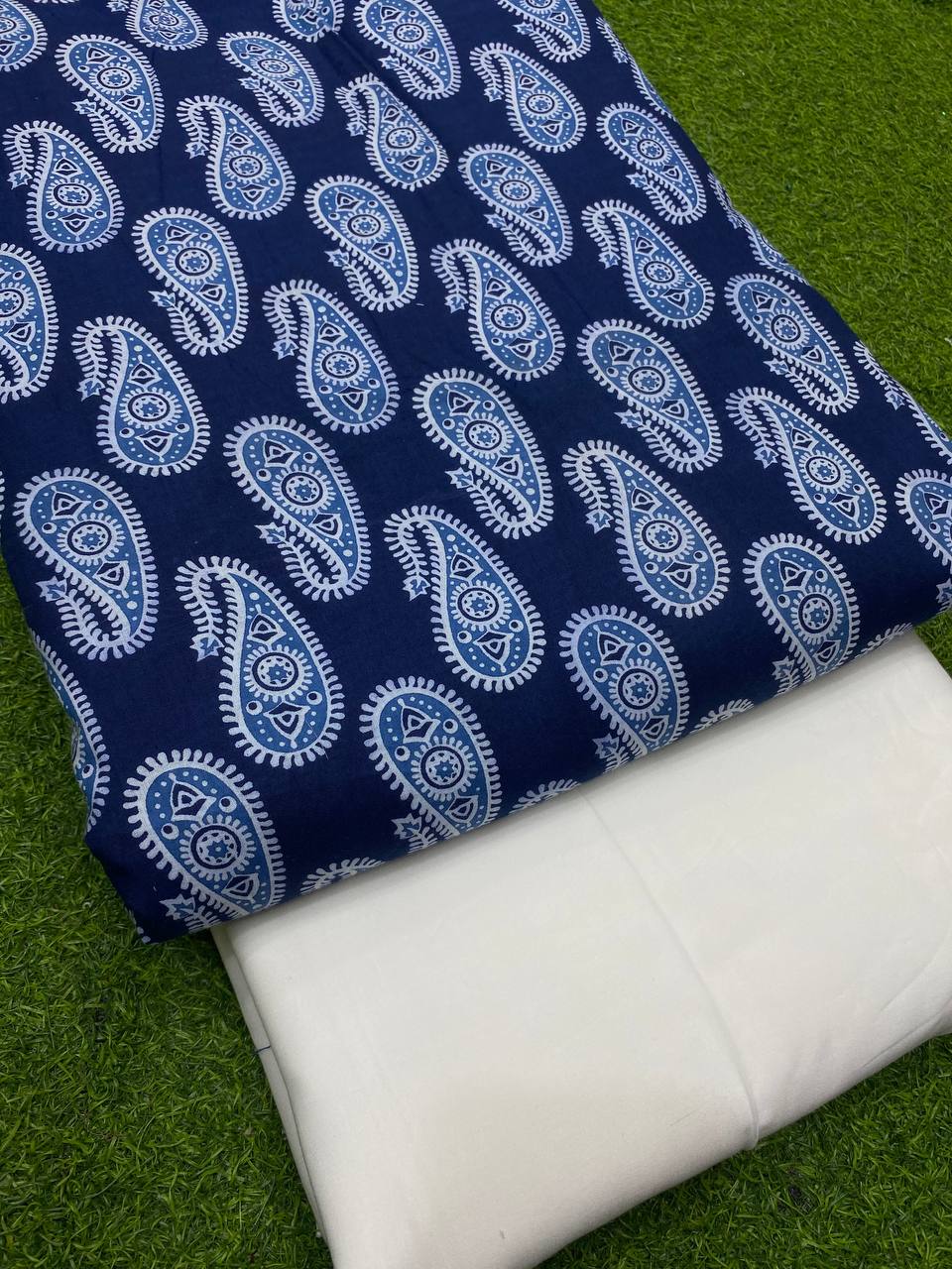 Most Premium Pure Cotton 80*80 Suit With Bottom