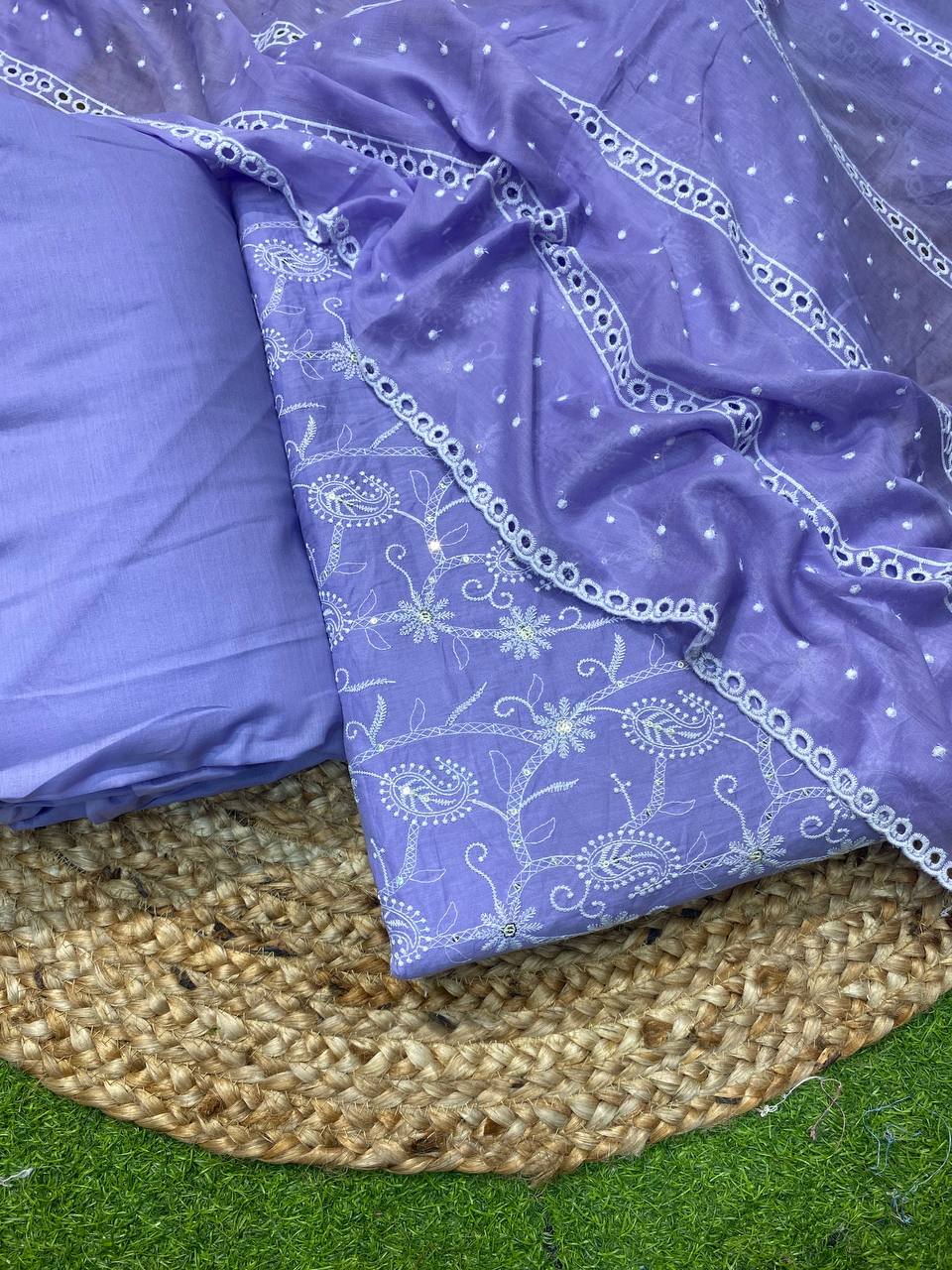 Most Premium Quality Of Pure Cotton 80*80 Suits With Mulmul Dupatta