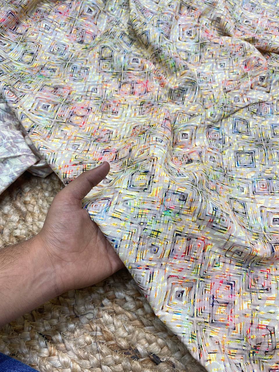 Most Premium Collection Of Pure Cotton 80*80 Fabric - With Lucknowi & Printed Work