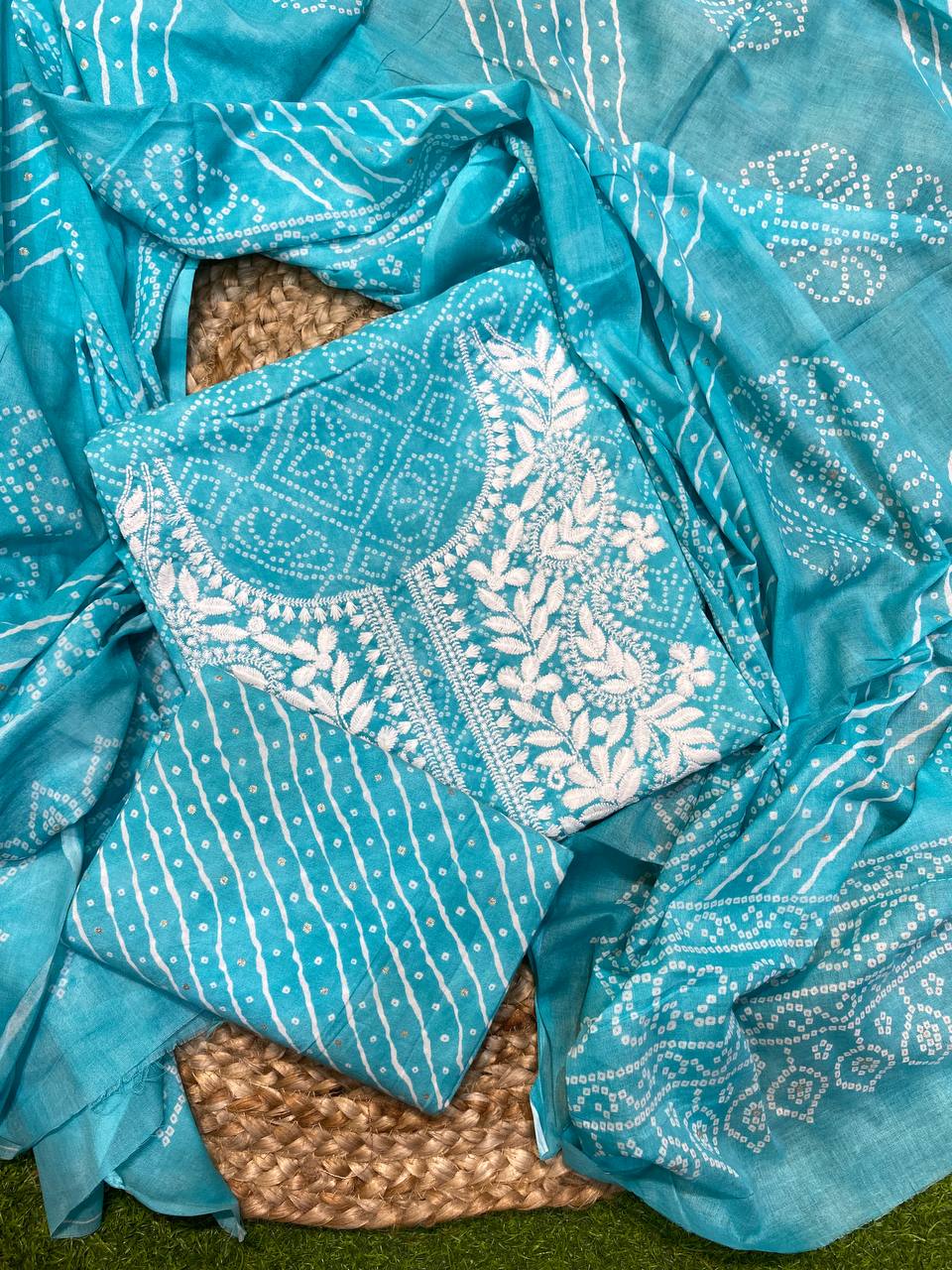 Most Premium Cotton 80*80 Suits Collection - With Dupatta & Bottom