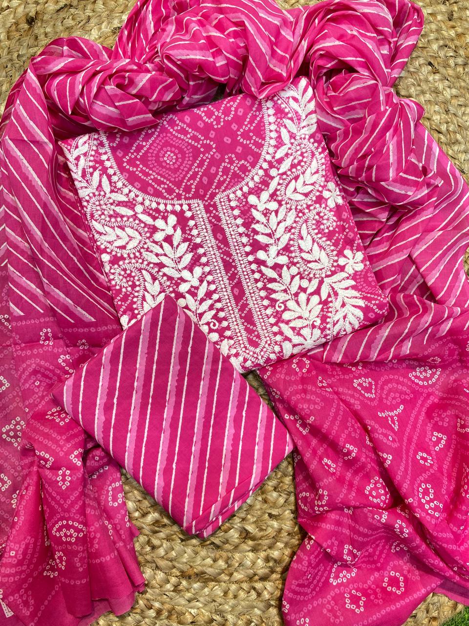 Most Premium Cotton 80*80 Suits Collection - With Dupatta & Bottom