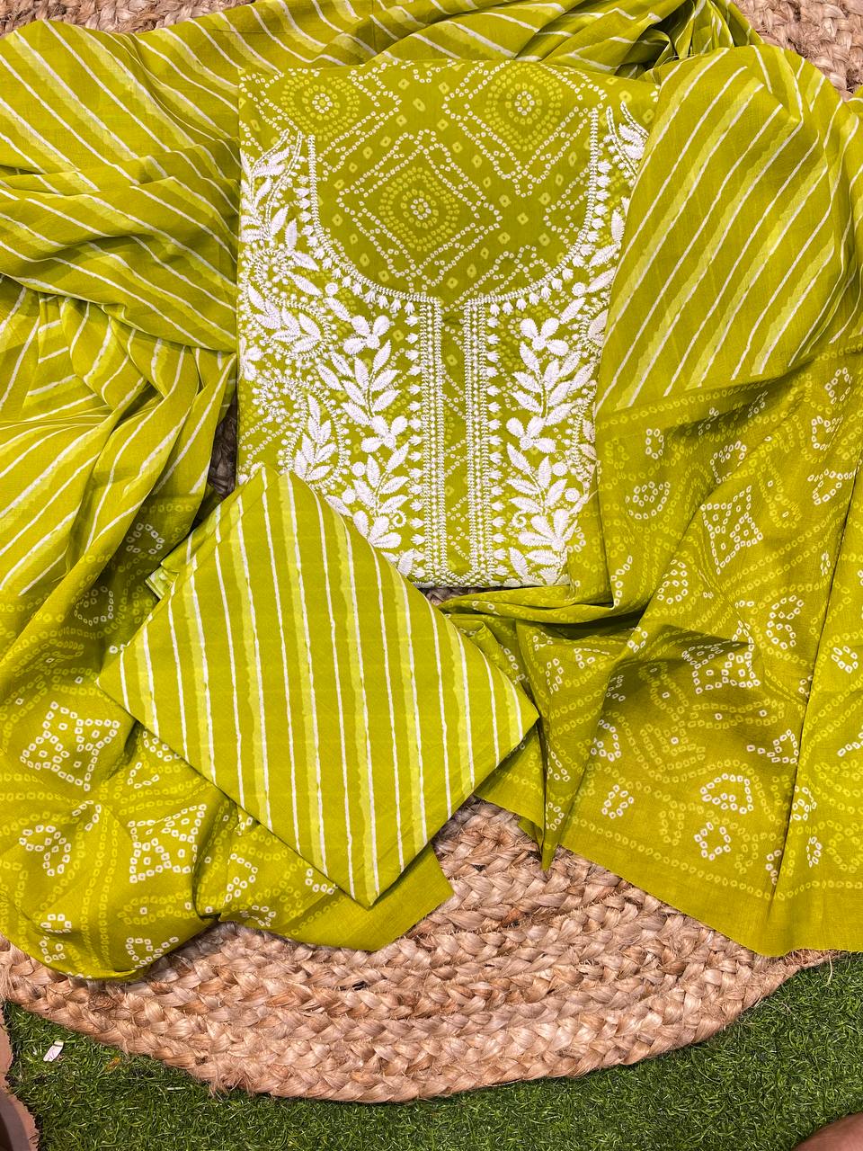 Most Premium Cotton 80*80 Suits Collection - With Dupatta & Bottom