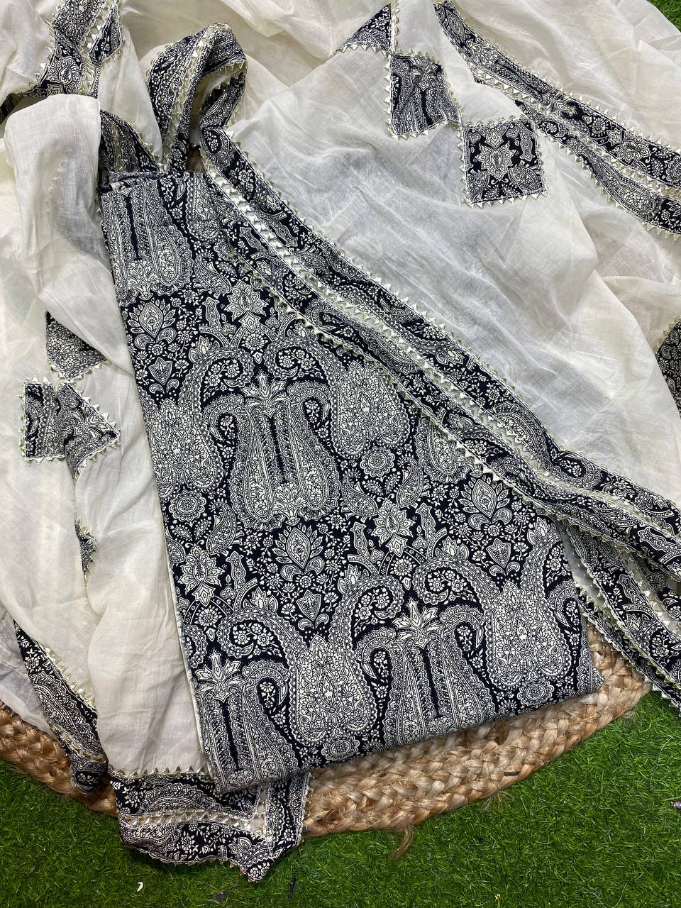 Most Premium Cotton 80*80 Suits With Dupatta & Bottom