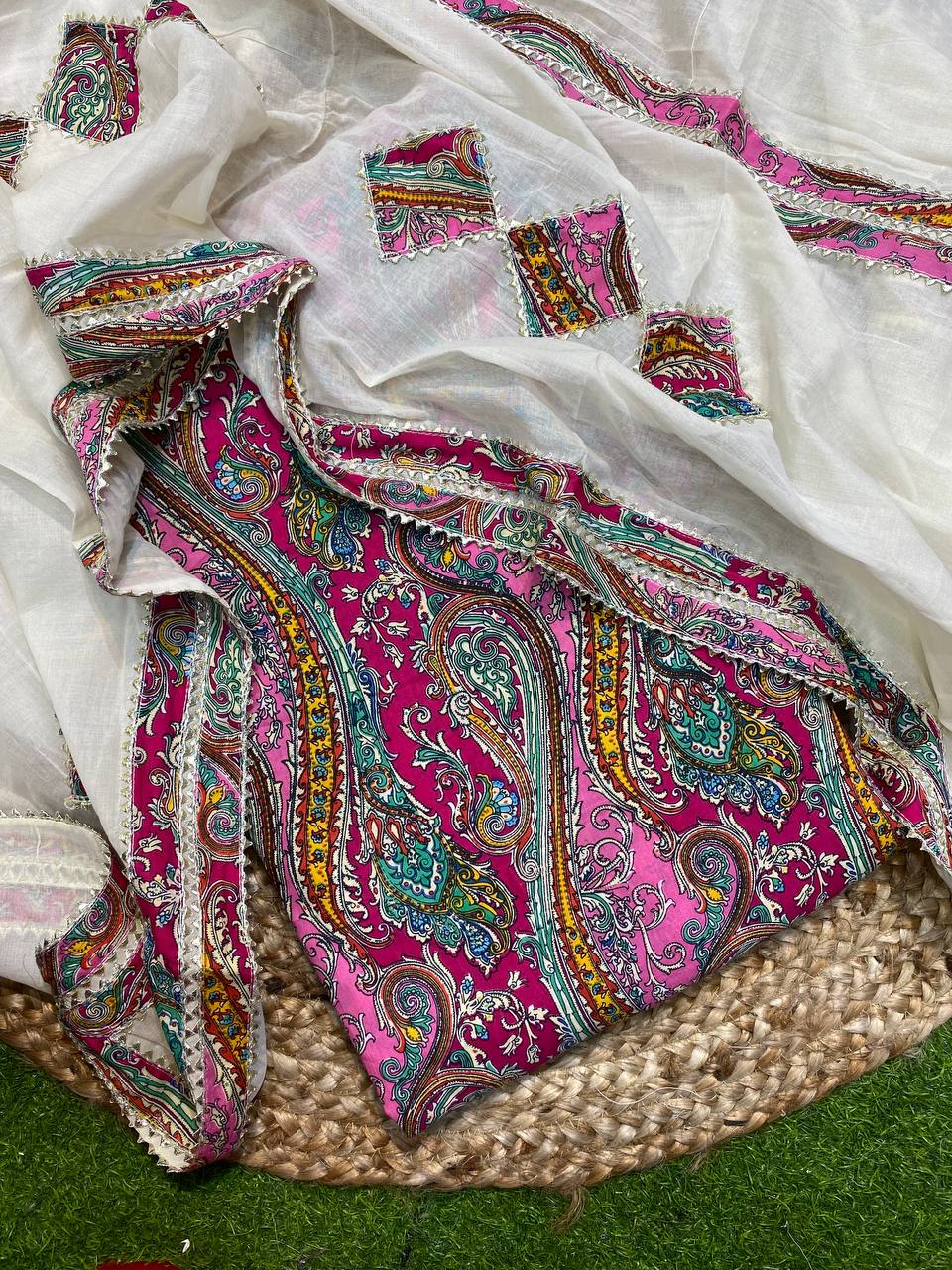 Most Premium Cotton 80*80 Suits With Dupatta & Bottom