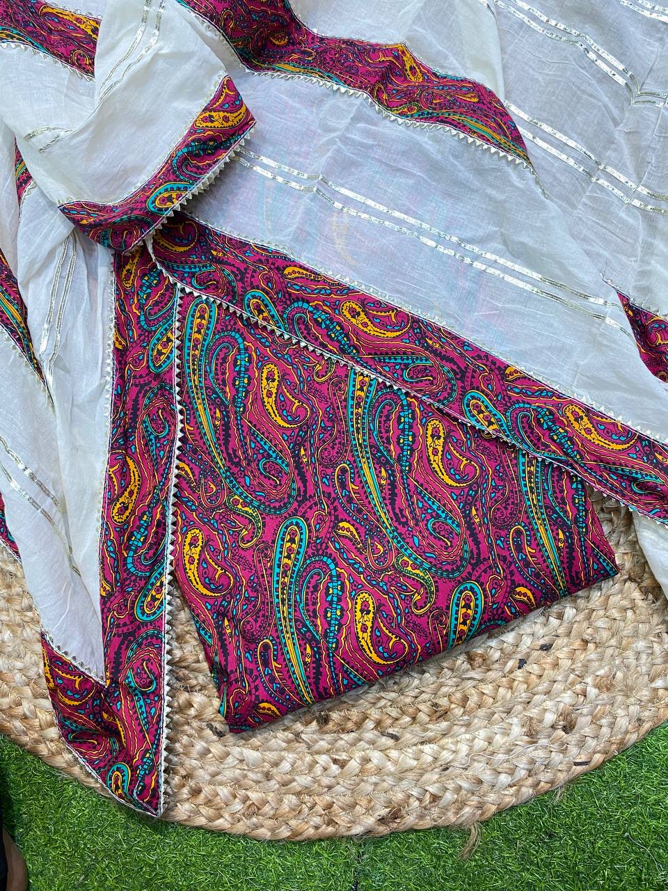 Most Premium Cotton 80*80 Suits With Dupatta & Bottom