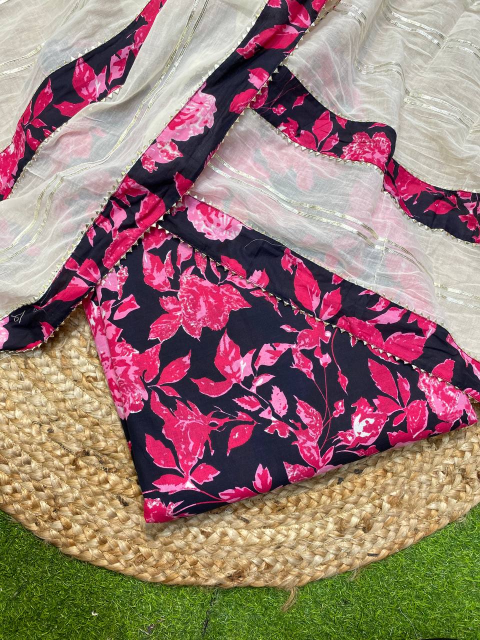 Most Premium Cotton 80*80 Suits With Dupatta & Bottom