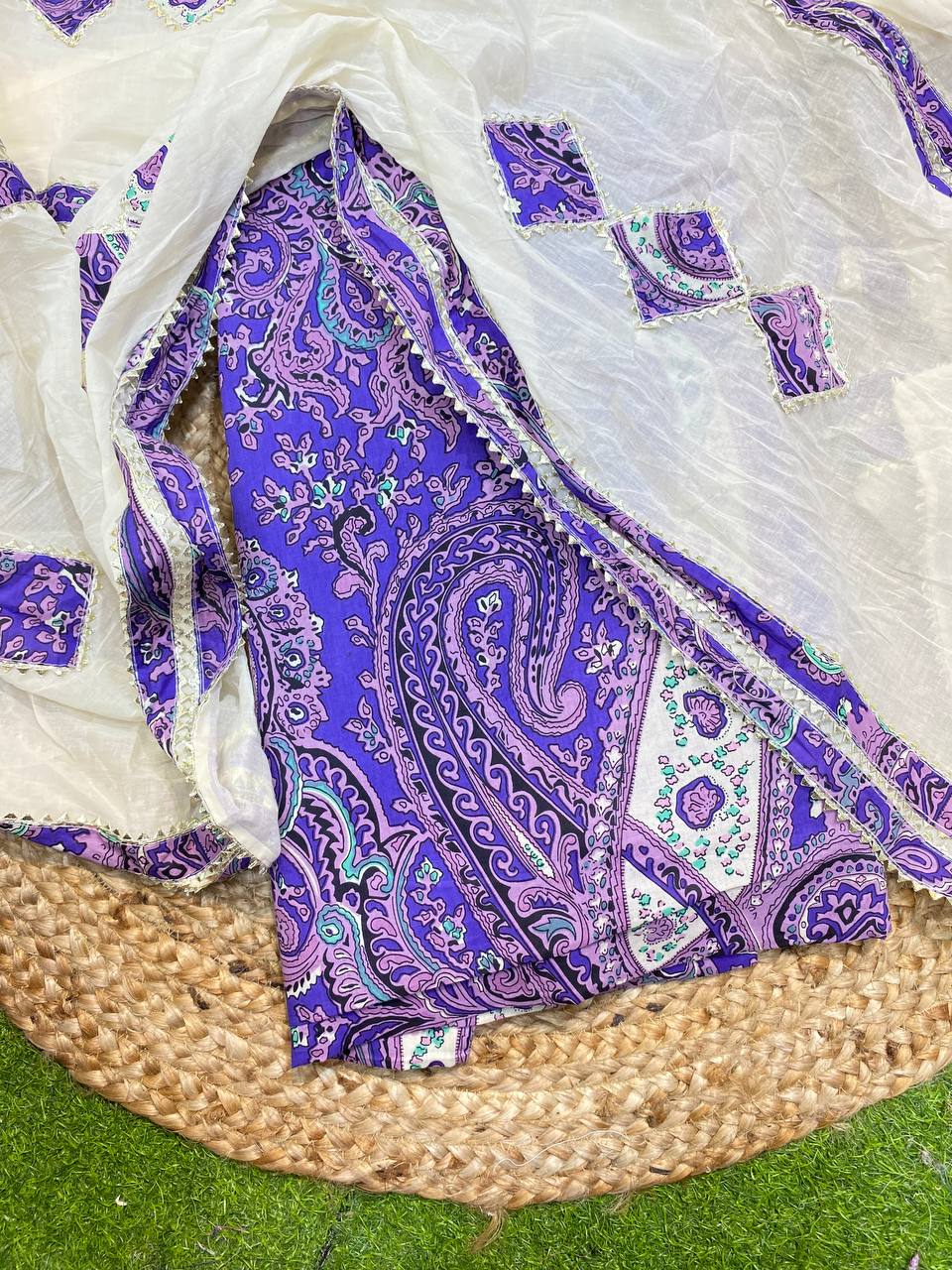 Most Premium Cotton 80*80 Suits With Dupatta & Bottom