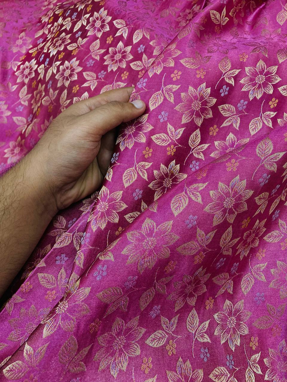 Most Premium Super Quality Handloom Banarasi Brocade FABRIC