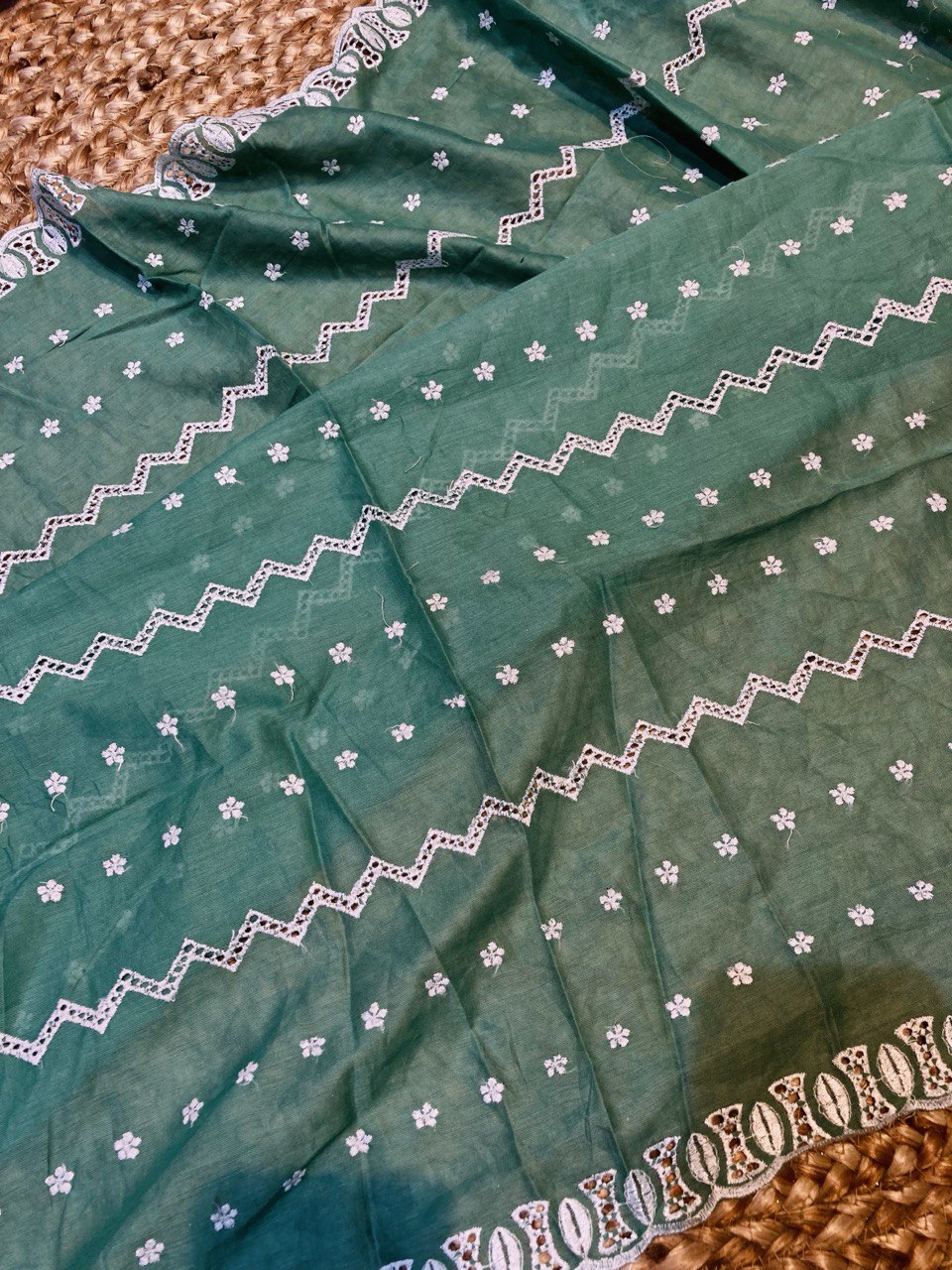 (Cut Piece SALE Fabric) Premium Pure 80*80 Cotton FABRIC Fancy Cut Piece FABRICS - 1.30 Meter Cut Size