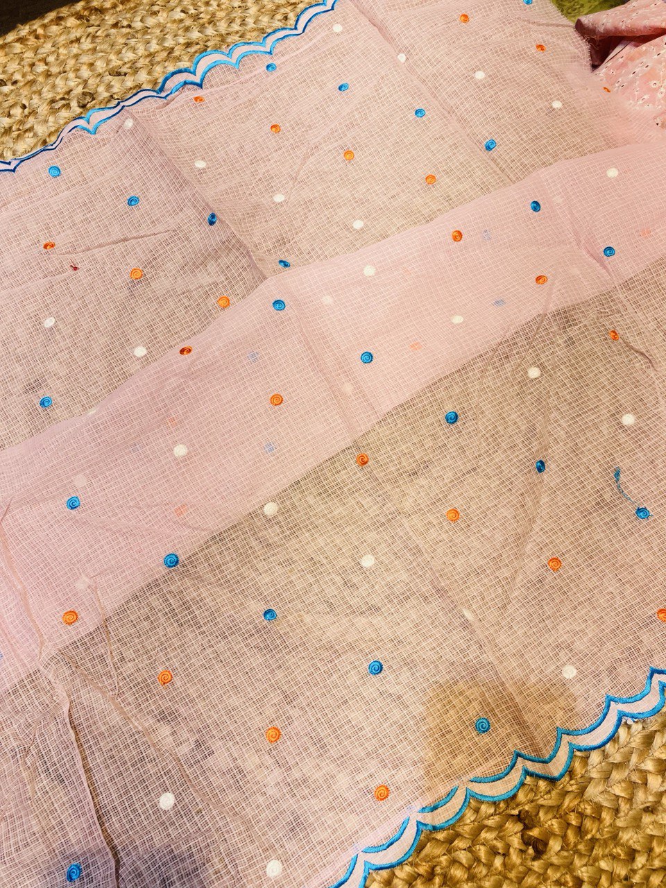 (Cut Piece SALE Fabric) Premium Pure 80*80 Cotton FABRIC Fancy Cut Piece FABRICS - 0.90 Meter Cut Size