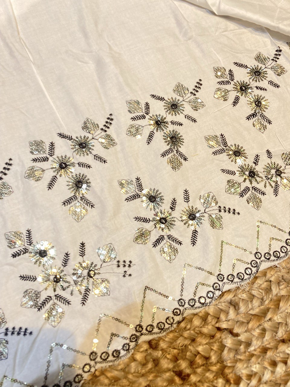 (Cut Piece SALE Fabric) Premium Pure 80*80 Cotton FABRIC Fancy Cut Piece FABRICS 5 Meter Cut Size