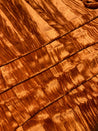 Most Premium Export Quality Korean Silk Velvet Crushed FABRIC - Big WIDTH!! (RUST)