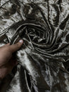 Premium Pure Imported ICE Velvet FABRIC (Big Width!!) BROWN Color
