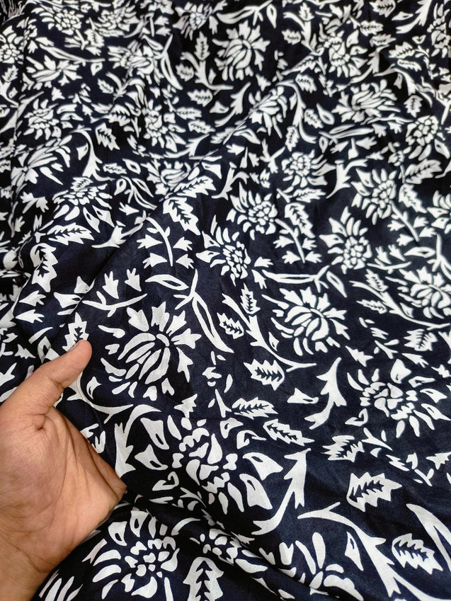 Premium Pure Modal Cotton FABRIC Digital PRINTED (Big WIDTH!!)