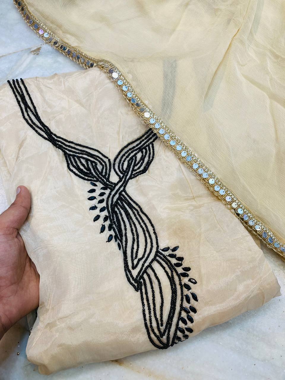 Premium Pure Suit With Dupatta (Complete Suit) on SALE Prices