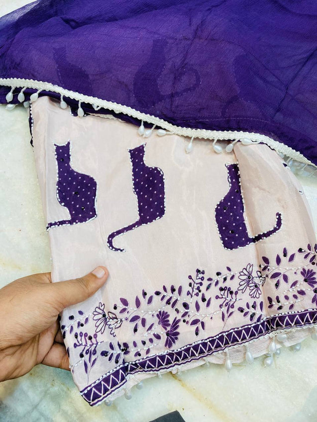 Premium Pure Suit With Dupatta (Complete Suit) on SALE Prices