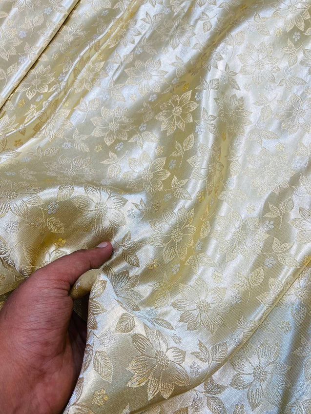 Most Premium Super Quality Handloom Banarasi Brocade FABRIC