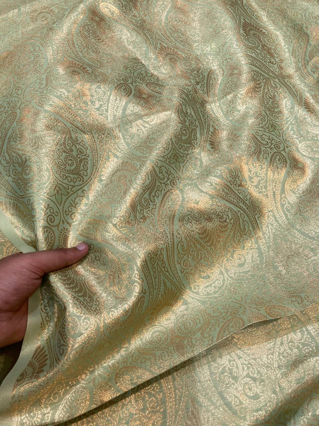 Most Premium Super Quality Handloom Banarasi Brocade FABRIC