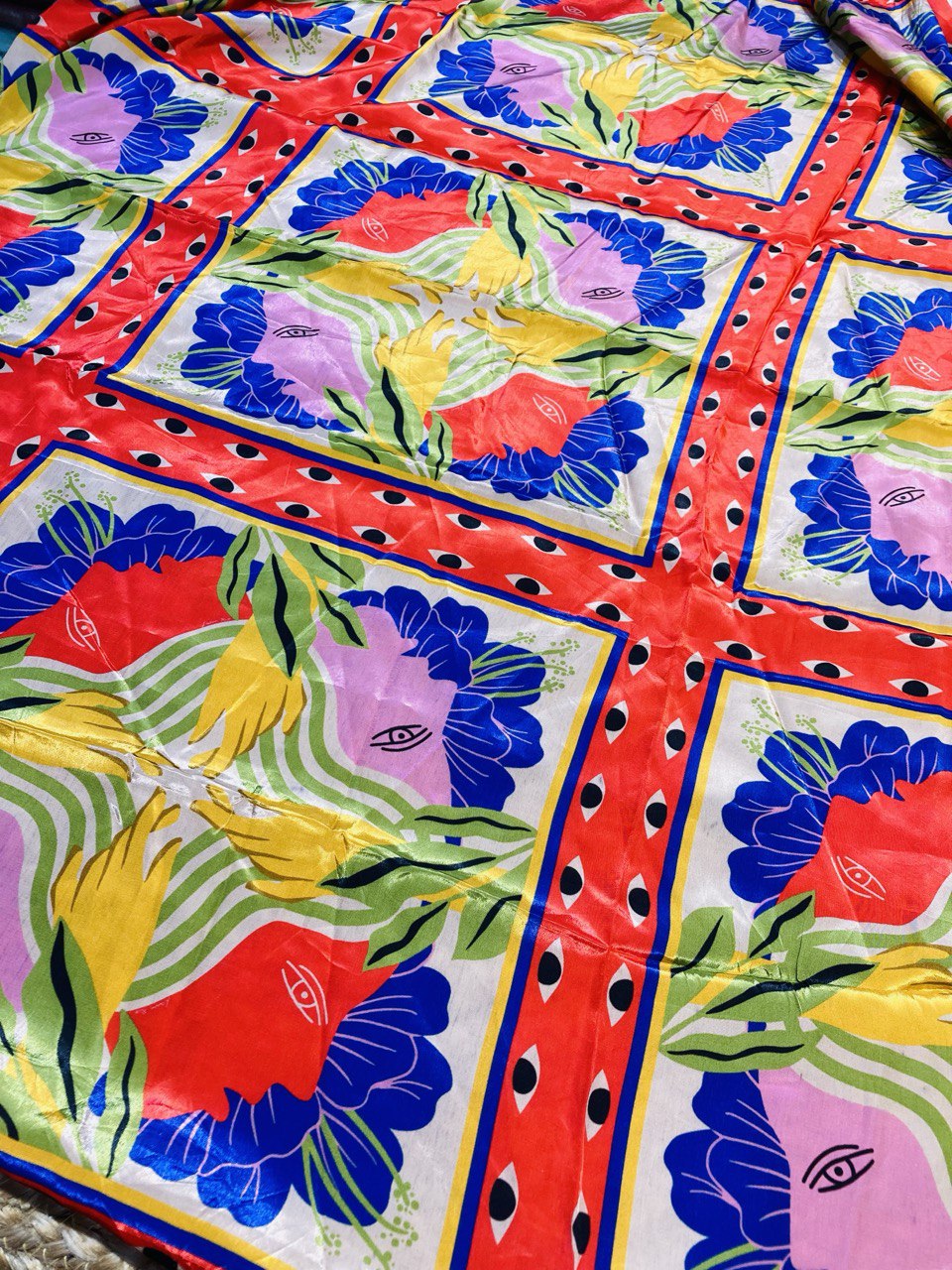 (Cut Piece SALE Fabric) Premium Pure Digital Printed FABRIC (Cut SIZE: 1.40 Meter)