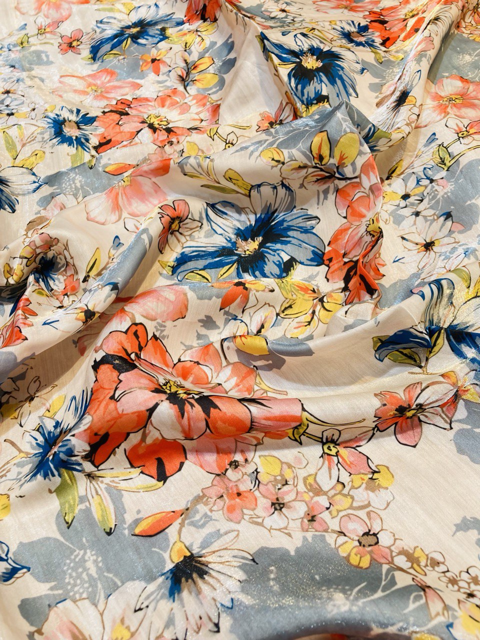 (Cut Piece SALE Fabric) Premium Pure Digital Printed FABRIC (Cut SIZE: 1.70 Meter)