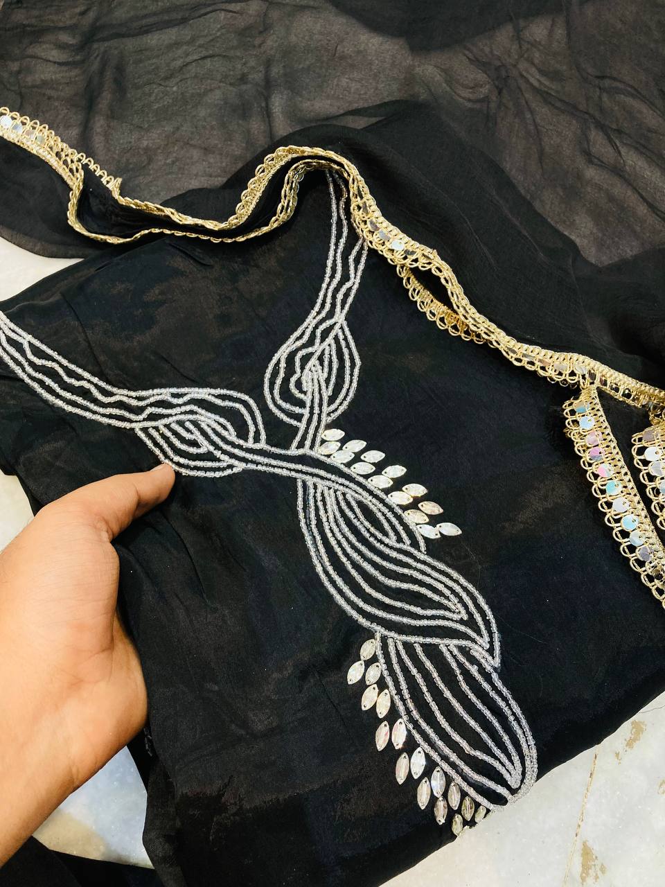 Premium Pure Suit With Dupatta (Complete Suit) on SALE Prices