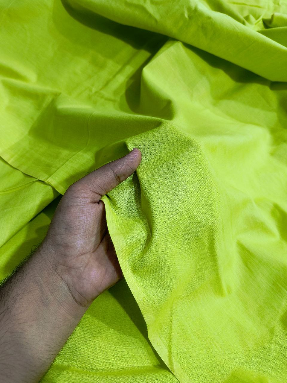 Premium Pure Cotton Denim Semra Coloured (Parrot Green)