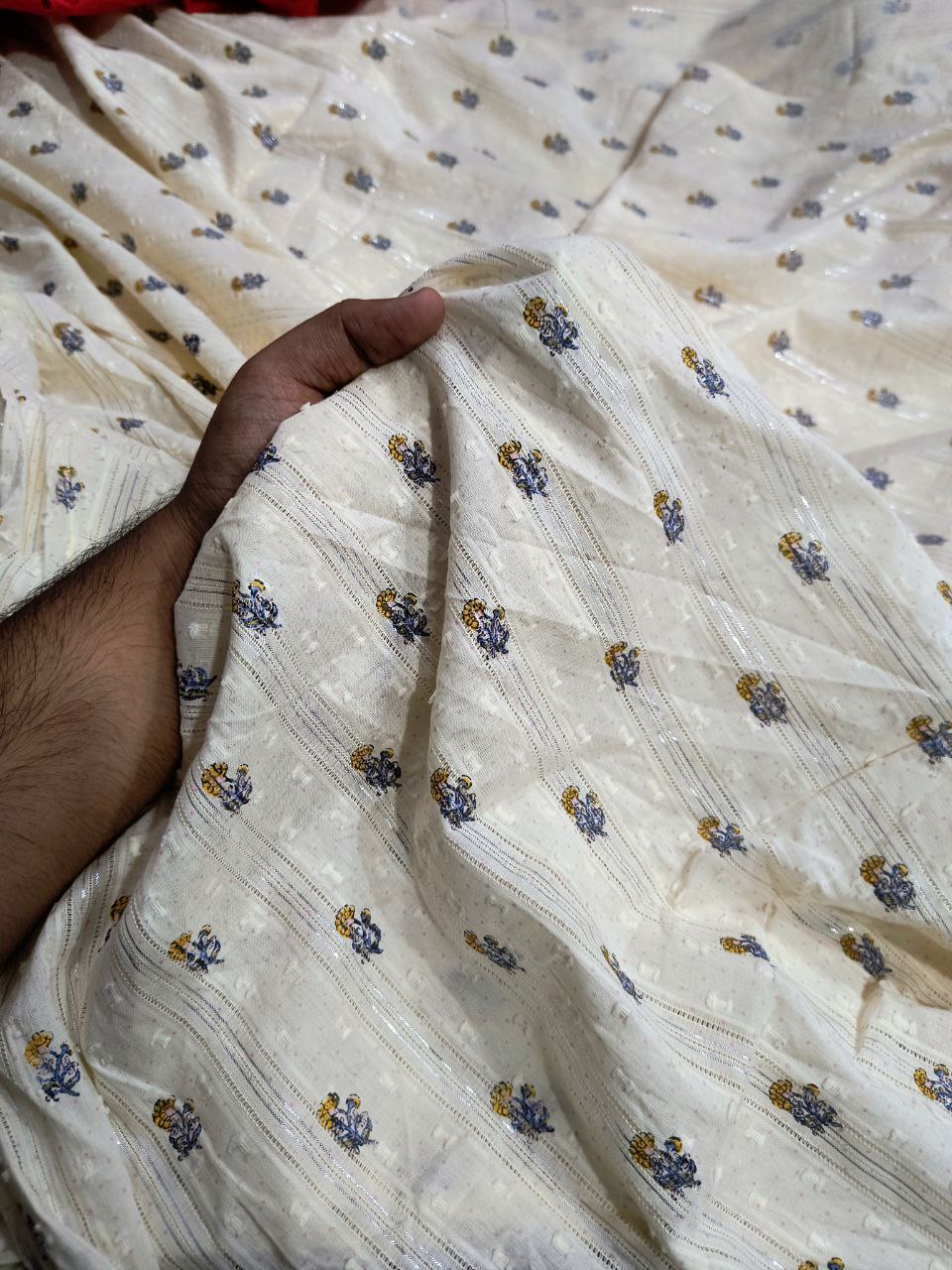 Most Premium Pure Dobby Cotton 80*80 PRINTED FABRIC