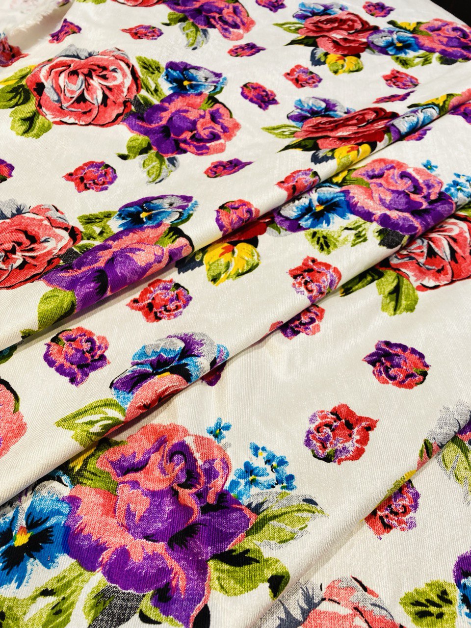 Most Premium Super Export Quality Of Cotrise Fabric Digital Printed (Big WIDTH!!)