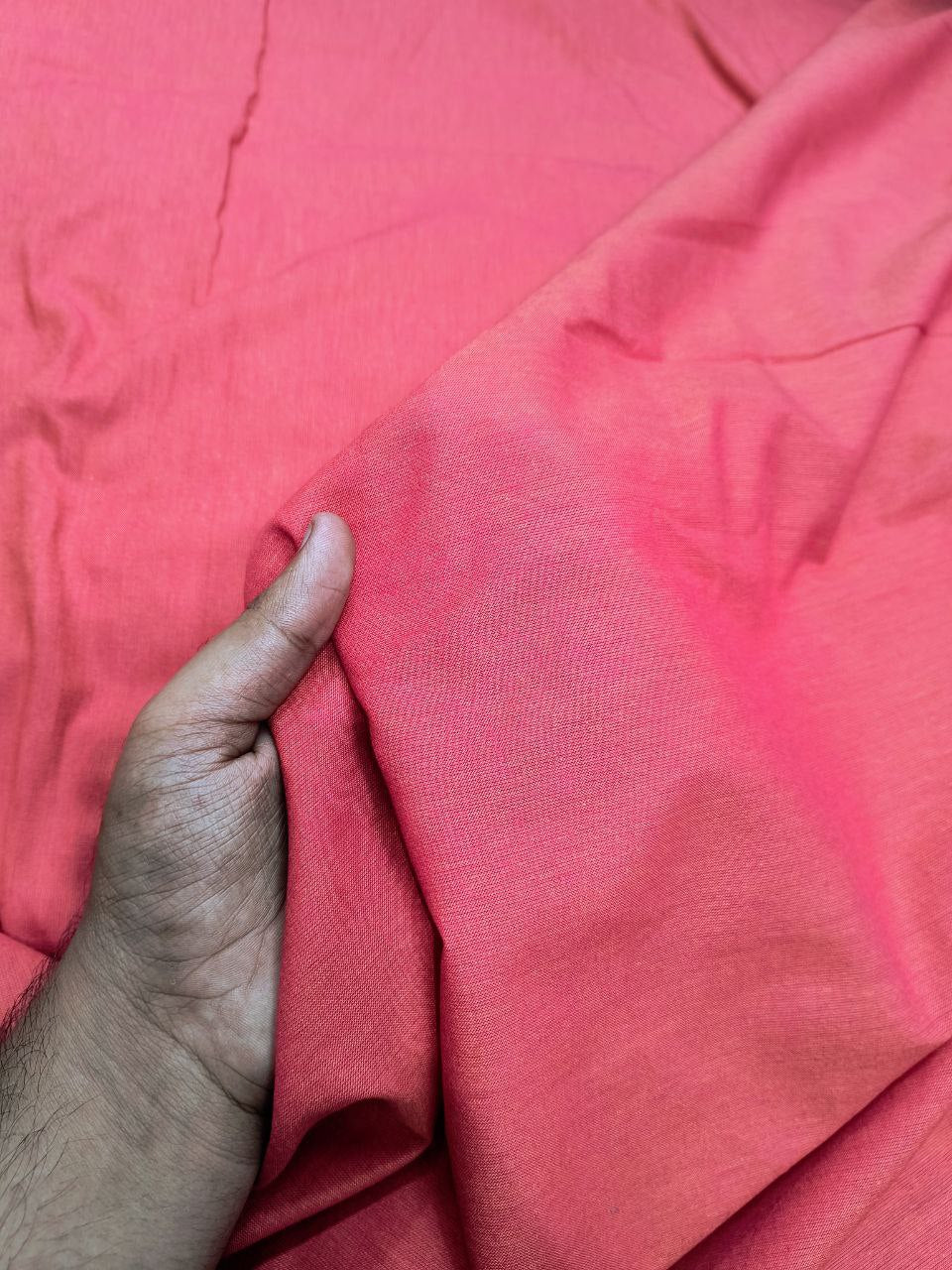 Premium Pure Cotton Denim Semra Coloured (Neon PINK)