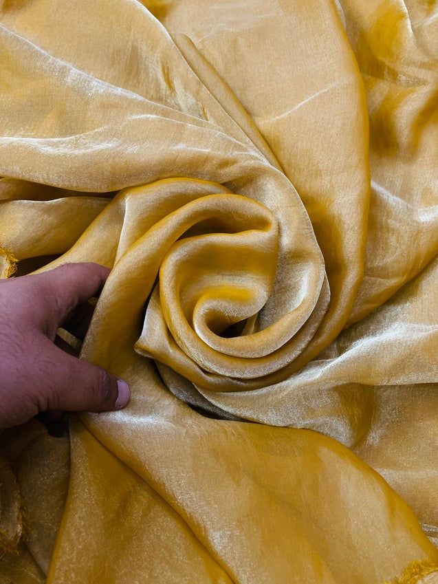 Premium Pure Jimmy Choo. Organza FABRIC (GOLD)