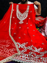 Premium Pure 3D Gota Patti Suit With Dupatta