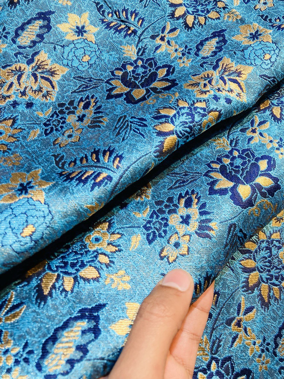 Most Premium Super Quality Handloom Banarasi Brocade FABRIC (Big WIDTH!!)