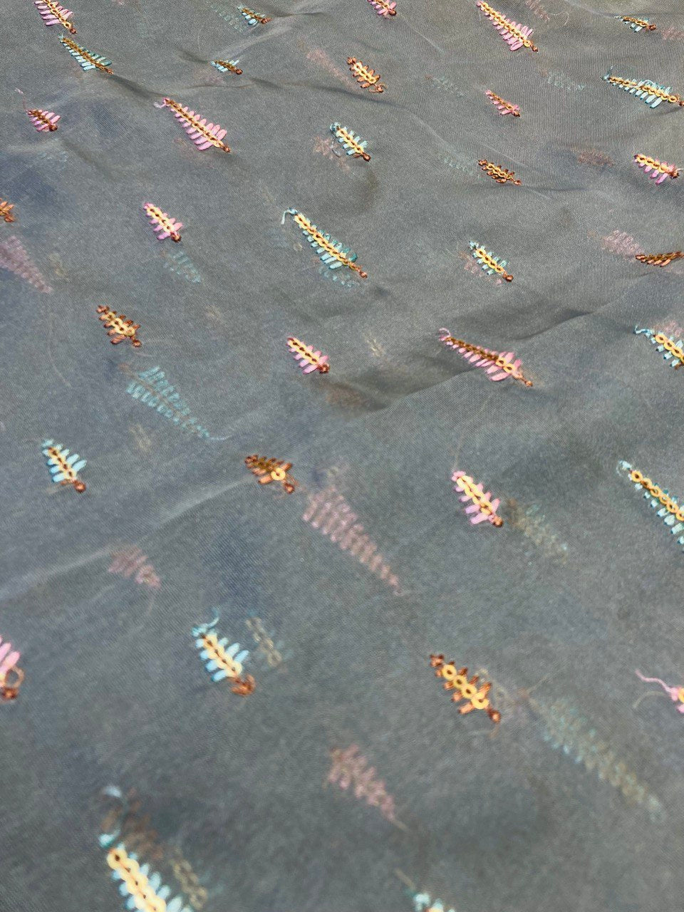 (Cut Piece SALE Fabric) Premium Pure  Fabric (Cut SIZE: 4.50 Meter)