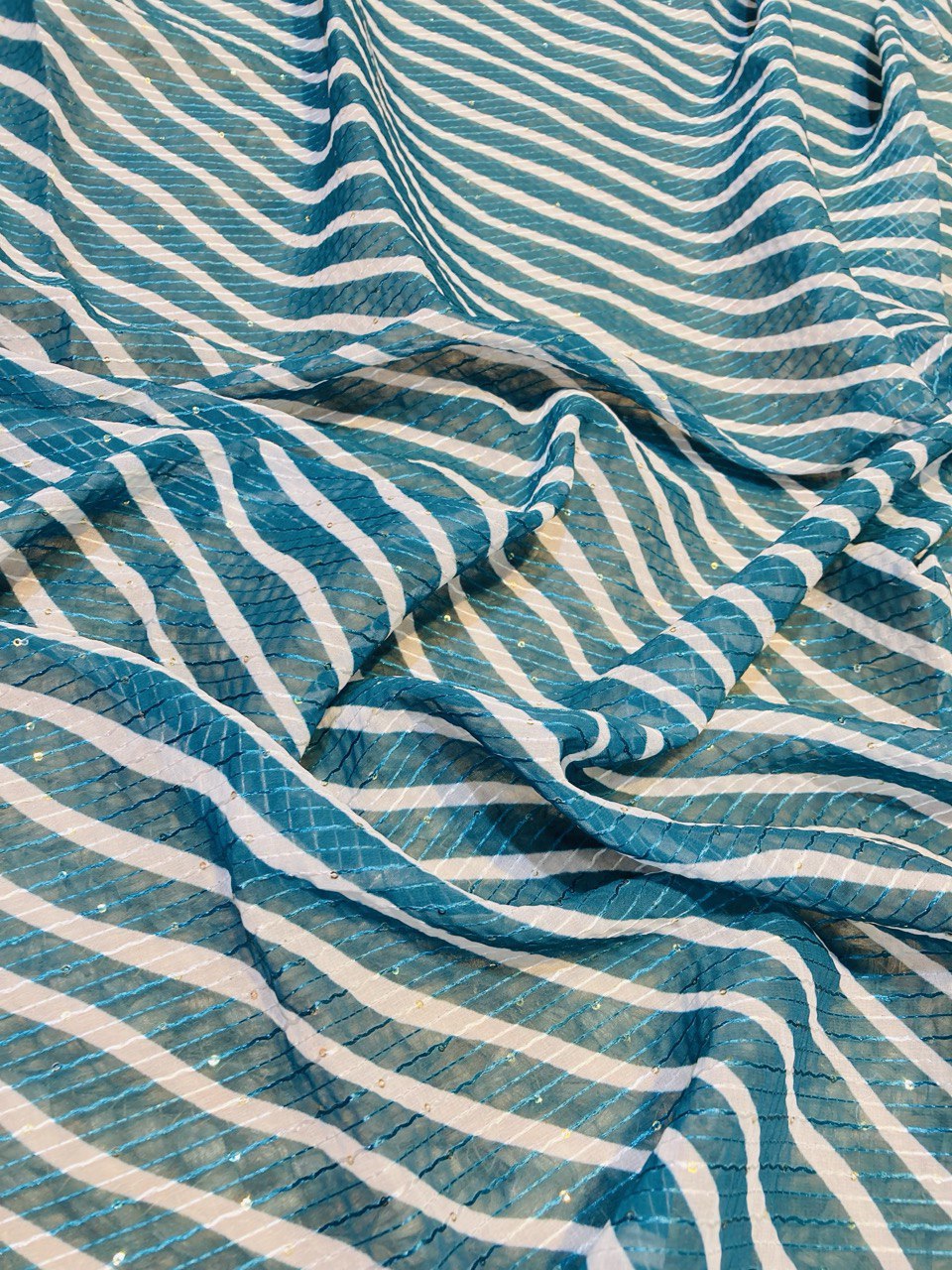 (Cut Piece SALE Fabric) Premium Pure  Fabric (Cut SIZE: 3.50 Meter)