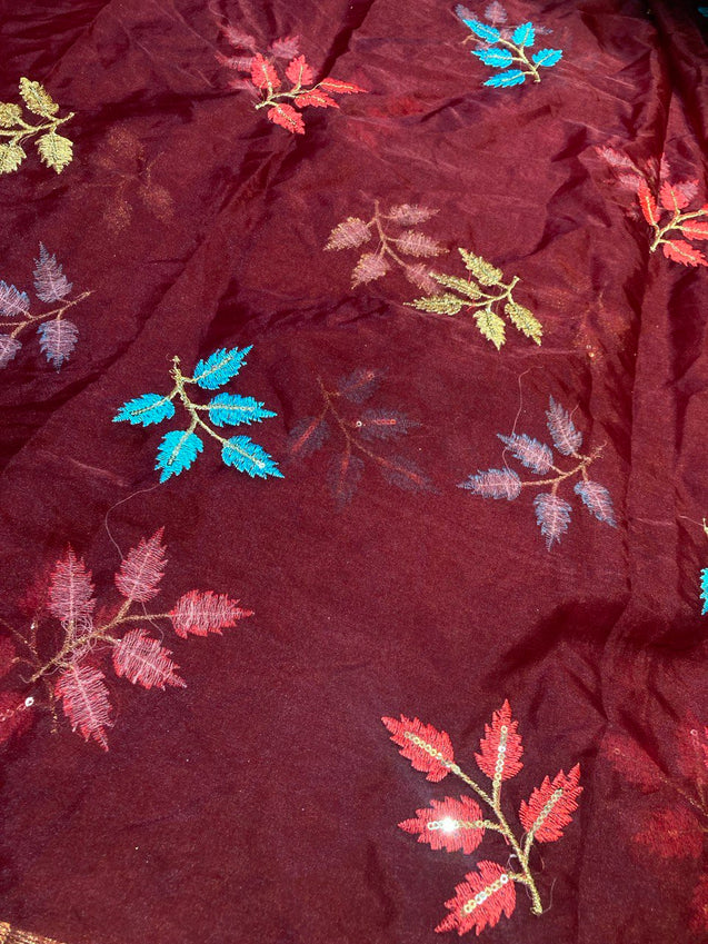 (Cut Piece SALE Fabric) Premium Pure  Fabric (Cut SIZE: 4.20 Meter)
