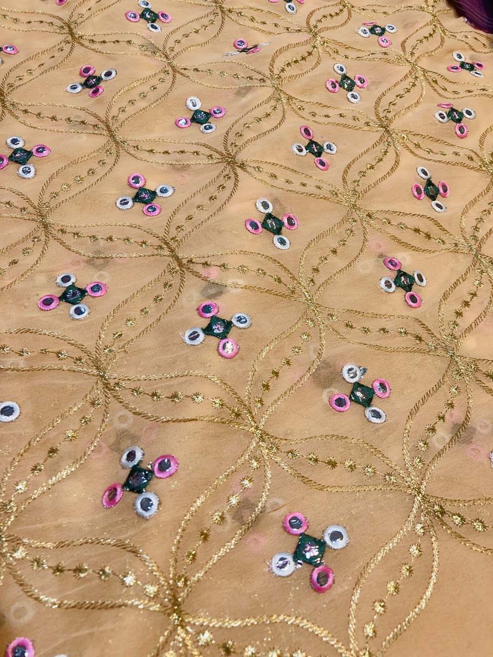 (Cut Piece SALE Fabric) Premium Pure  Fabric (Cut SIZE: 5 Meter)