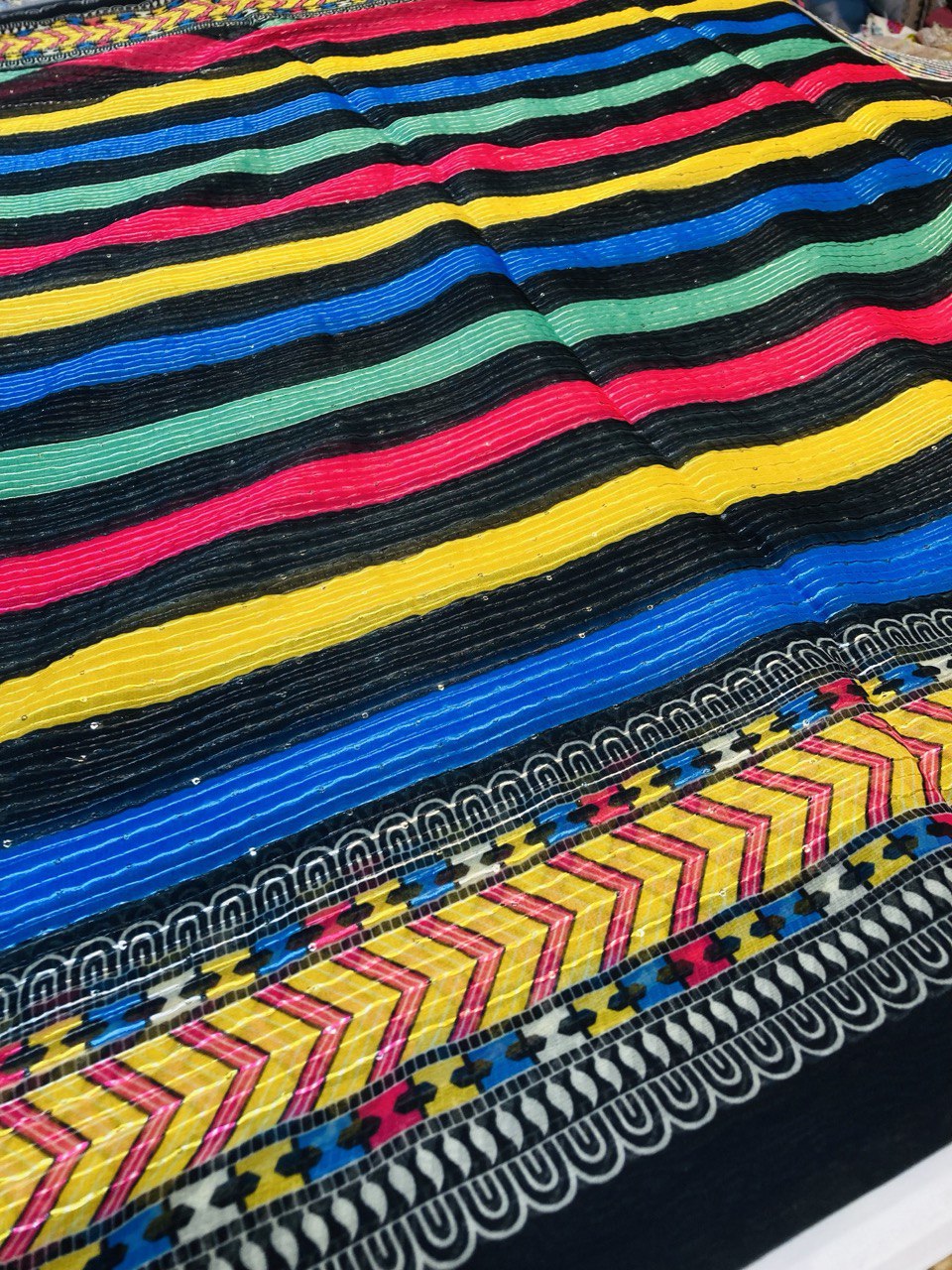 (Cut Piece SALE Fabric) Premium Pure  Fabric (Cut SIZE: 5.50 Meter)