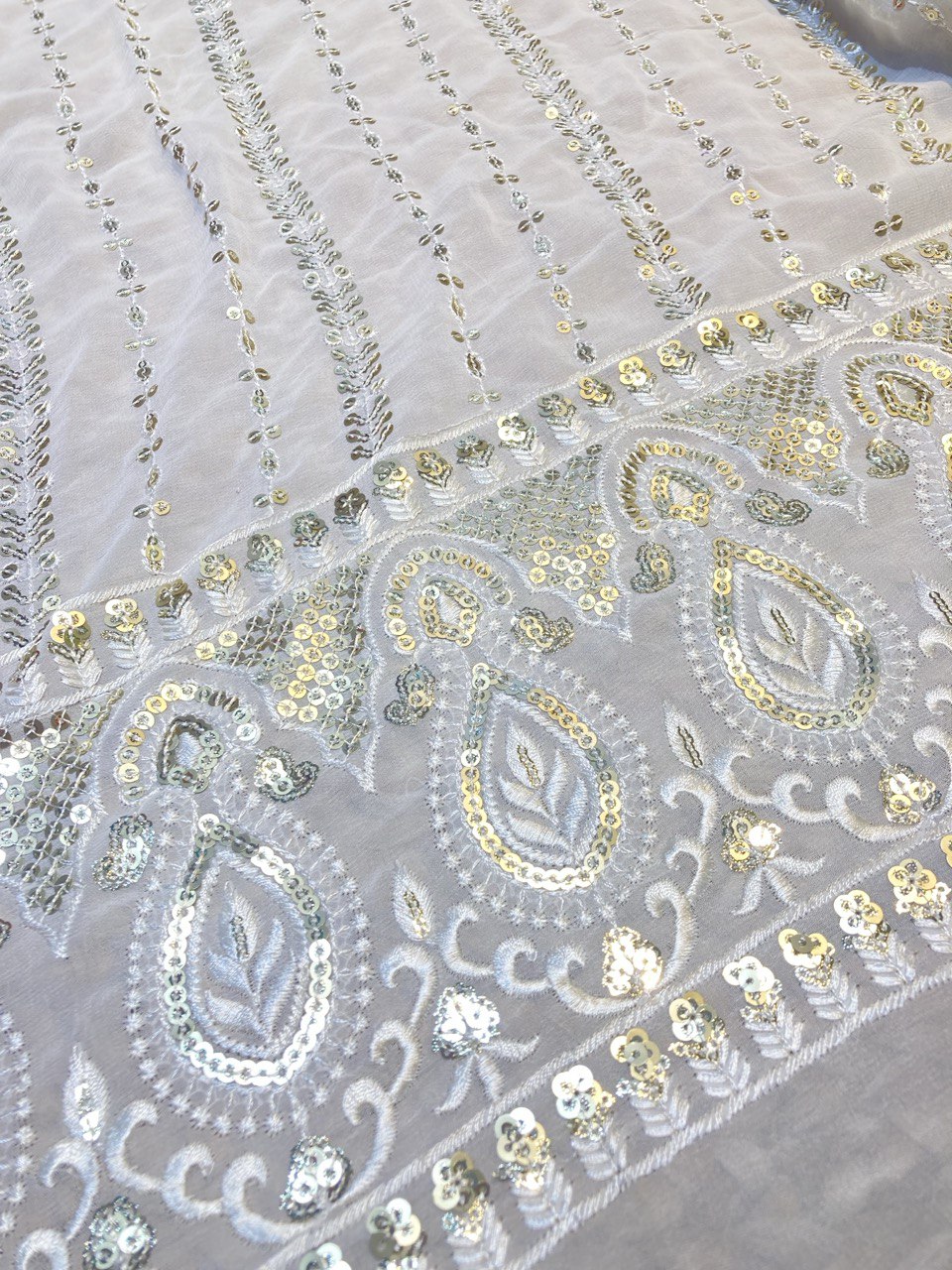 (Cut Piece SALE Fabric) Premium Pure  Fabric (Cut SIZE: 3 Meter)