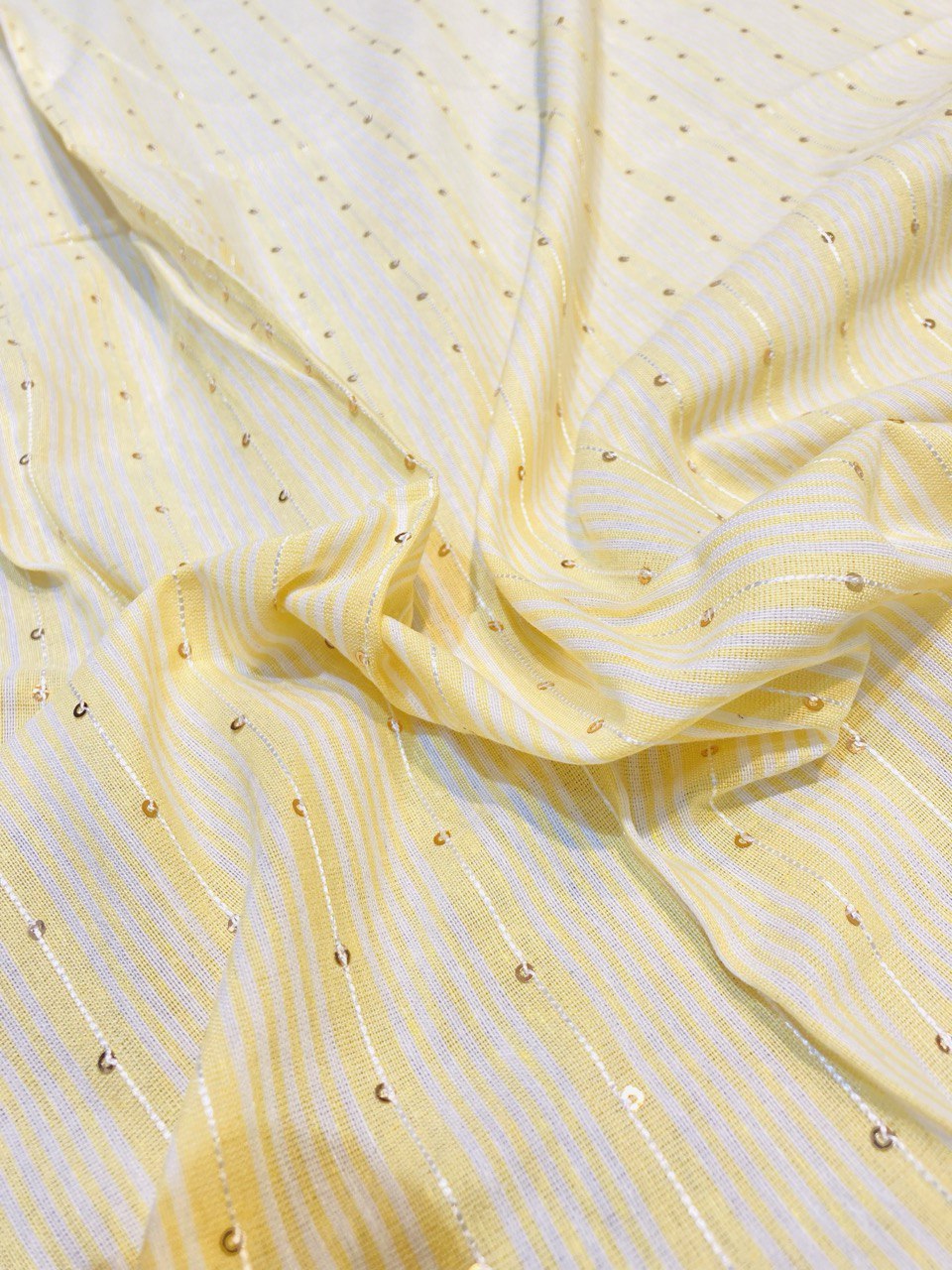 (Cut Piece SALE Fabric) Premium Pure  Fabric (Cut SIZE: 1. Meter)