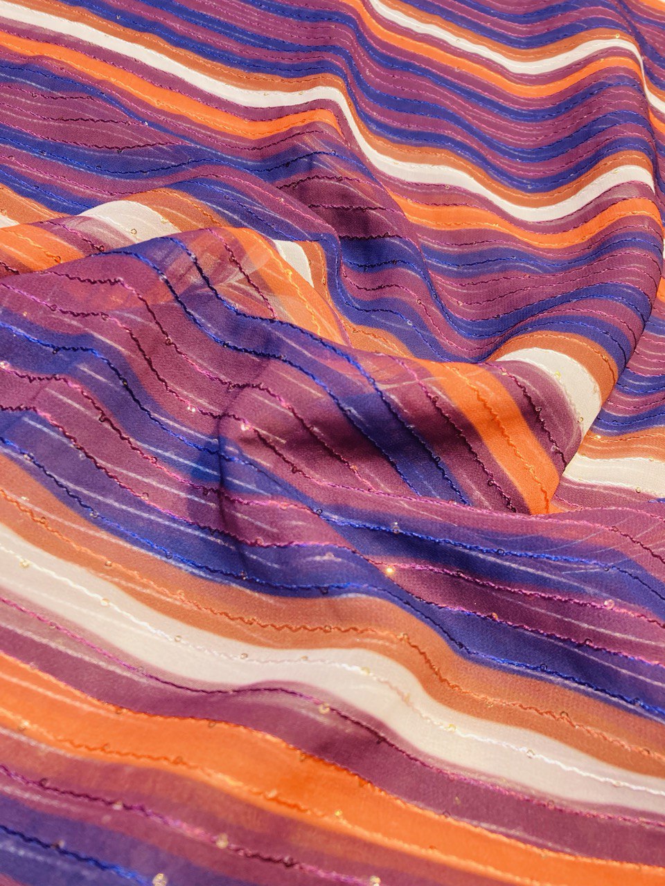 (Cut Piece SALE Fabric) Premium Pure  Fabric (Cut SIZE: 4.50 Meter)