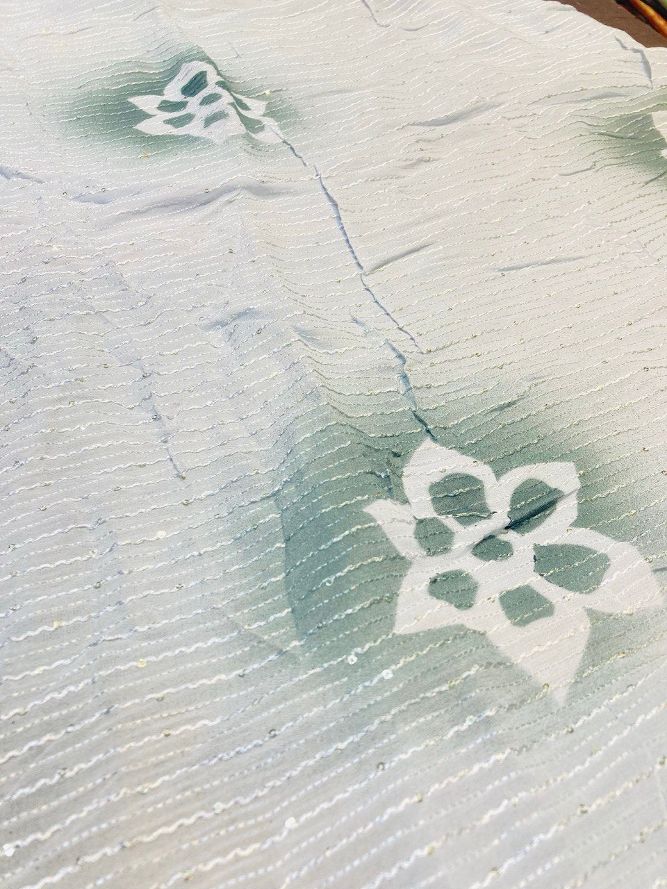 (Cut Piece SALE Fabric) Premium Pure  Fabric (Cut SIZE: 3.50 Meter)