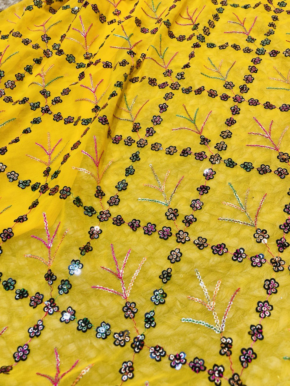 (Cut Piece SALE Fabric) Premium Pure  Fabric (Cut SIZE: 3 Meter)